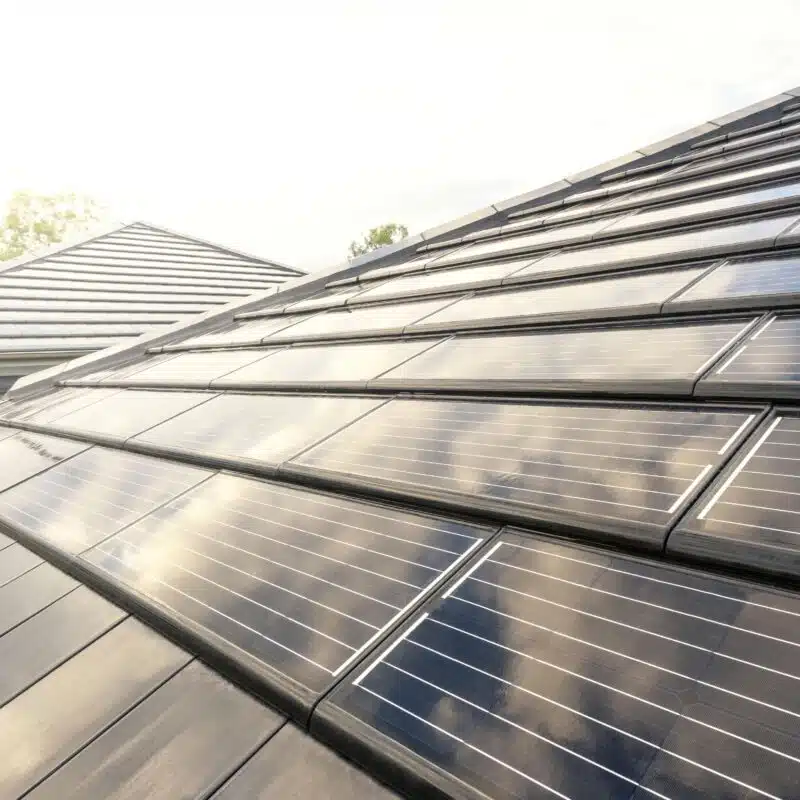 Réalisation EDILIANS de toiture en panneaux solaires