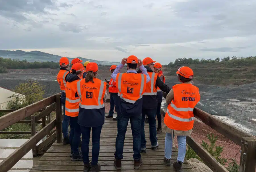 Visite de carrières EDILIANS GROUP