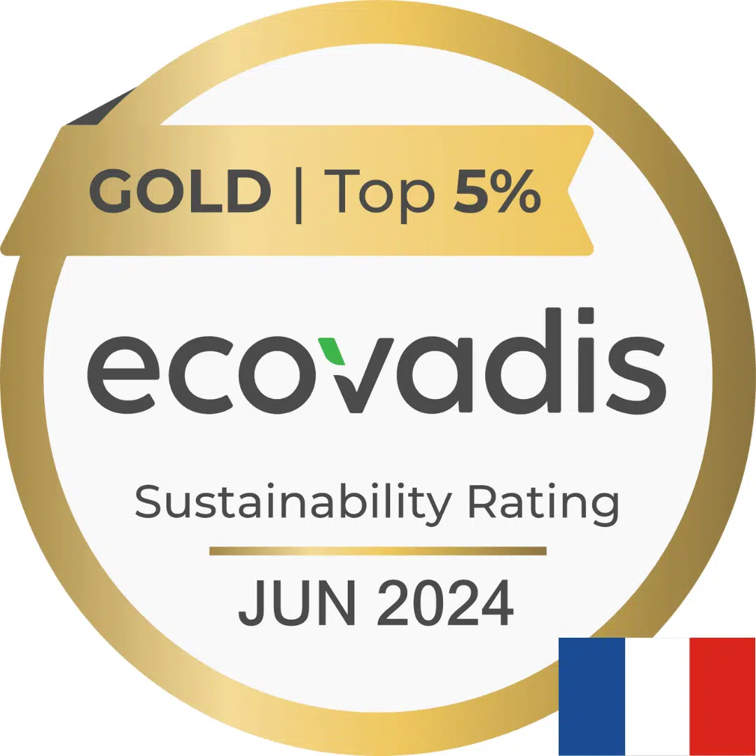 Certification Ecovadis Gold EDILIANS