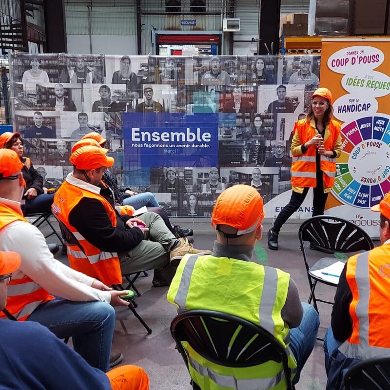 Prise de parole sur le handicap EDILIANS GROUP
