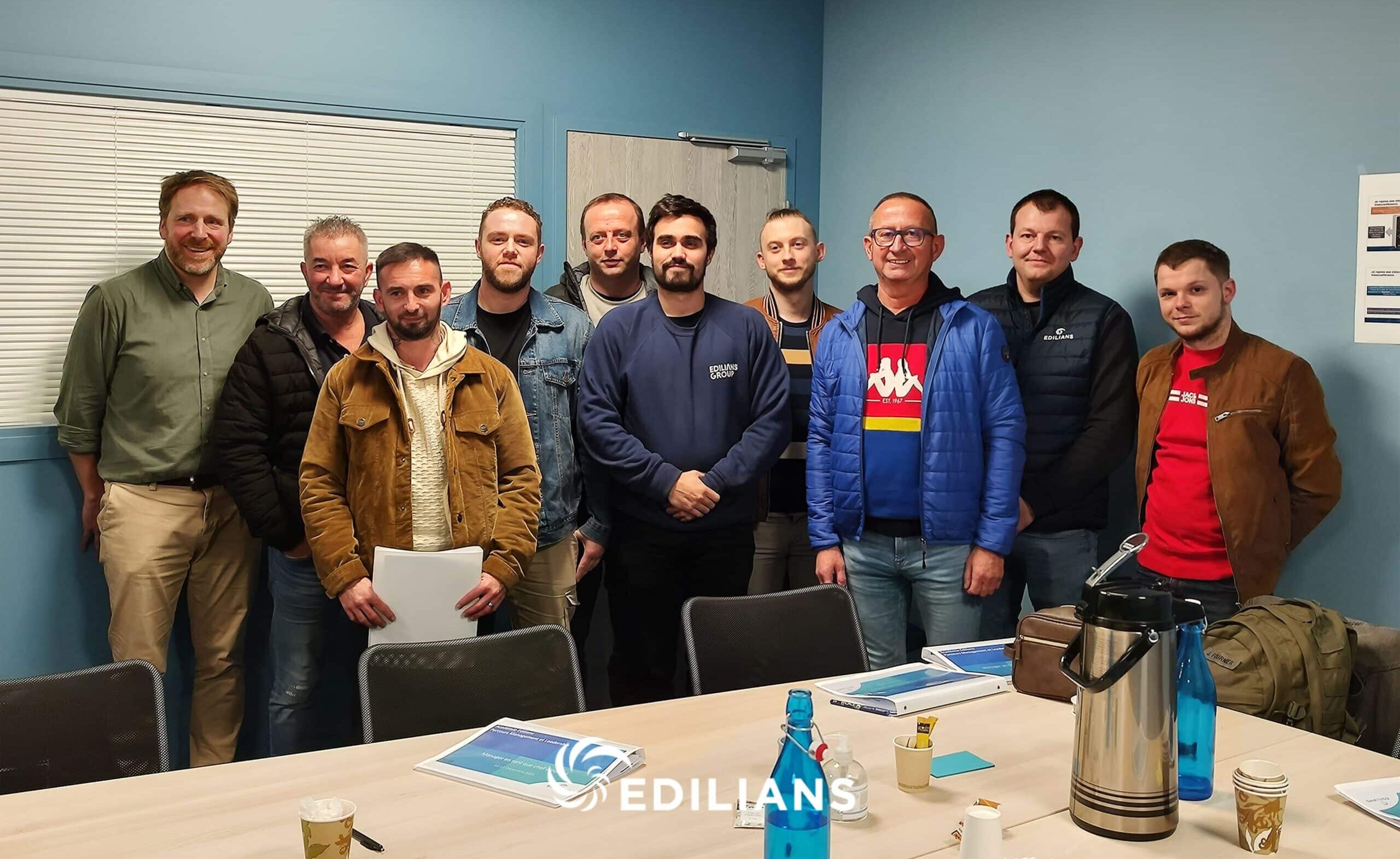 photo de groupe formation management